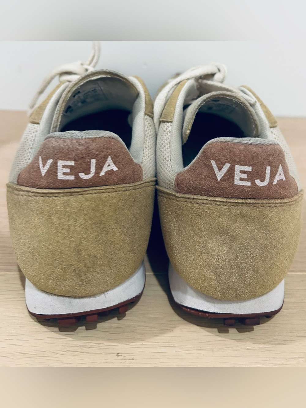 Neutral Beige Women's Casual Sneakers 7